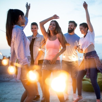Party Strand feiern Foto iStock nd3000